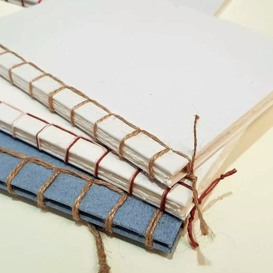 Hand-bound sketchbooks - Japanese binding